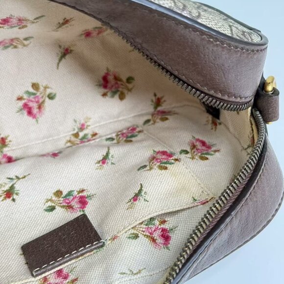 Gucci GG Logo Supreme Vintage Neo Shoulder Bag Crossbody - Picture 10 of 10